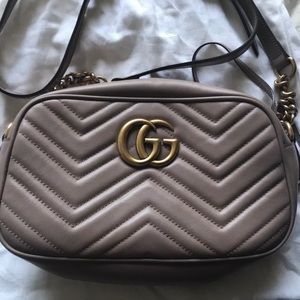 GG Marmont small matelassé shoulder bag
